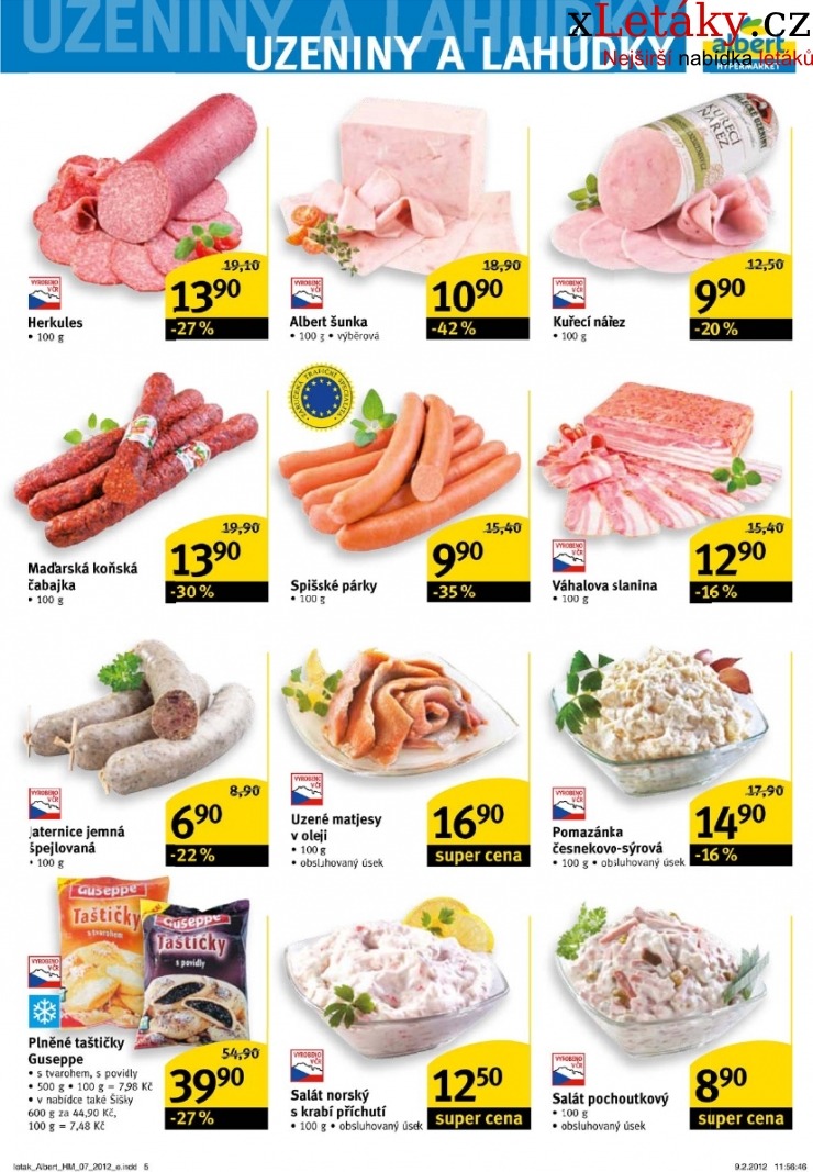 leták Albert Hypermarket leták strana 1 leták Albert Hypermarket leták strana 1