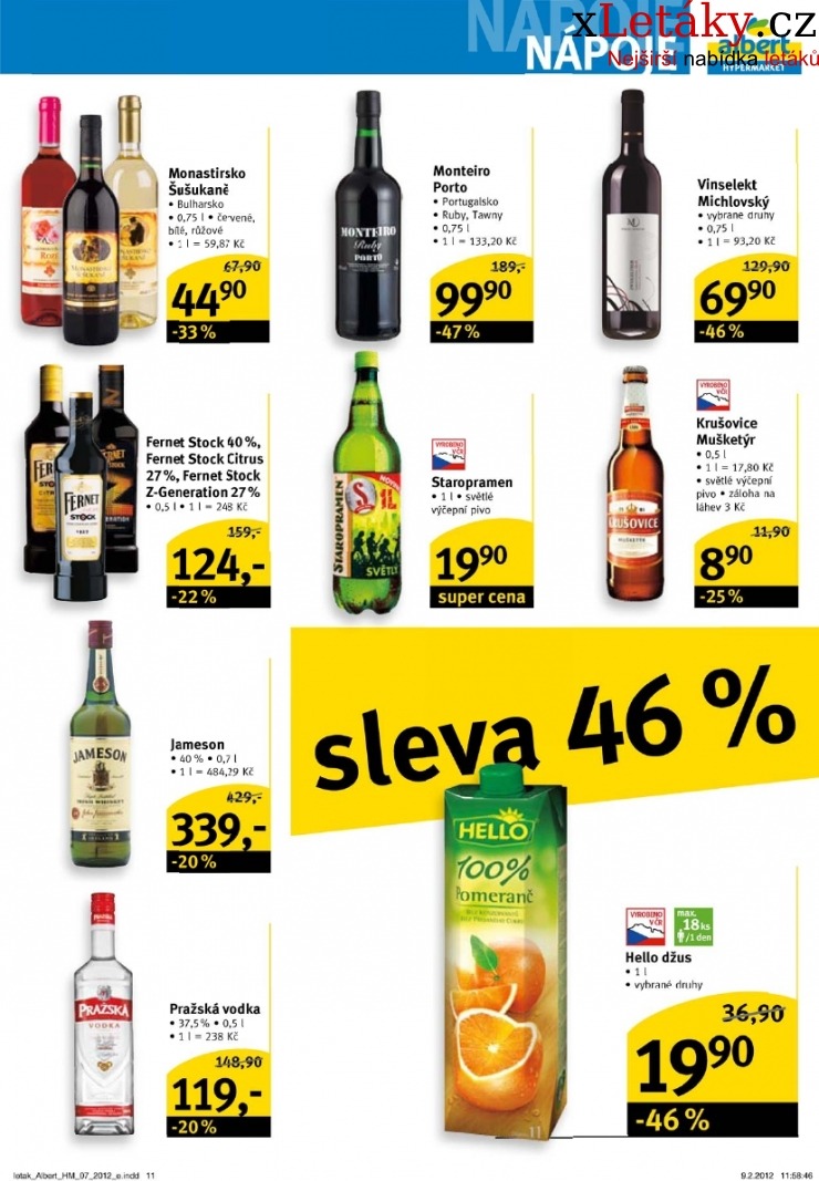 leták Albert Hypermarket leták strana 1 leták Albert Hypermarket leták strana 1