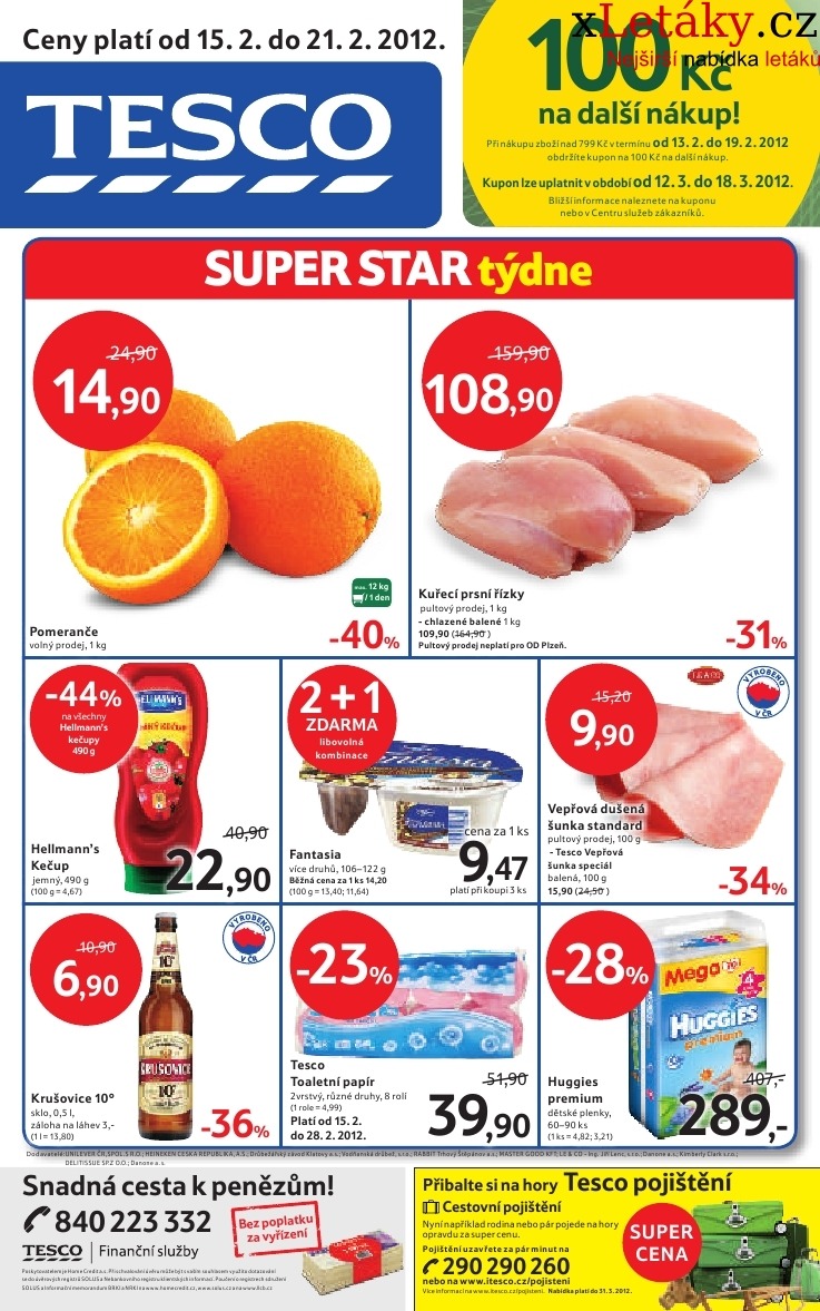 leták Tesco leták strana 1 leták Tesco leták strana 1