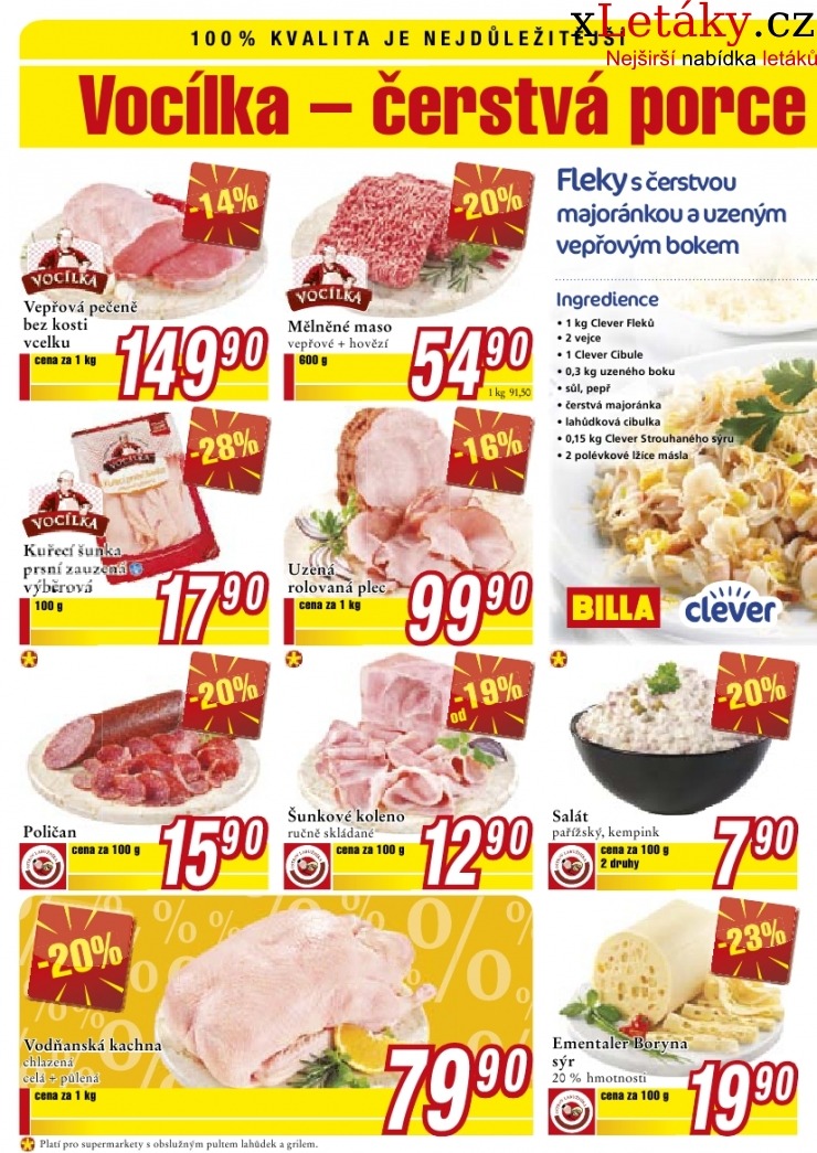 leták Billa aktuální leták strana 1 leták Billa aktuální leták strana 1