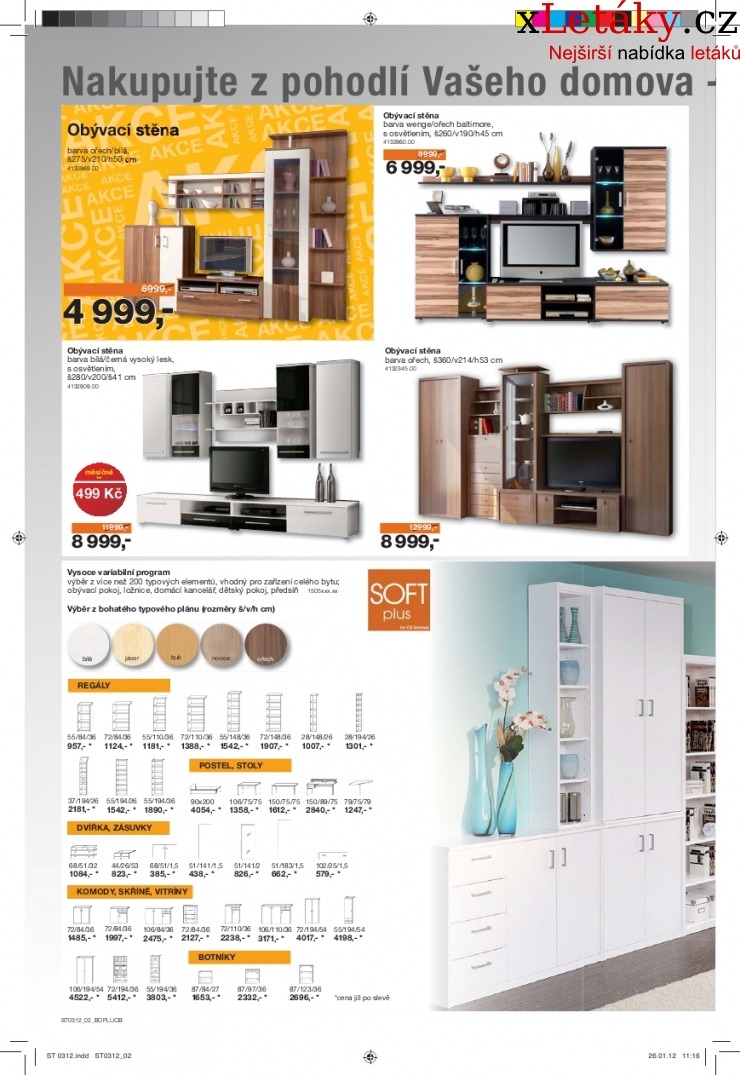 leták Sconto nábytek leták strana 1 leták Sconto nábytek leták strana 1