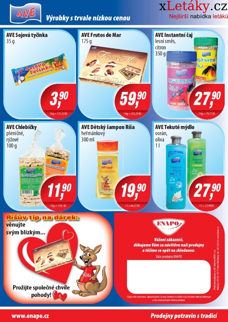 leták ENAPO akční leták strana 1 leták ENAPO akční leták strana 1