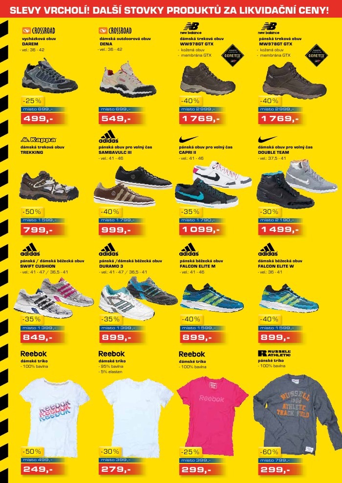 leták Sportisimo strana 1 leták Sportisimo strana 1