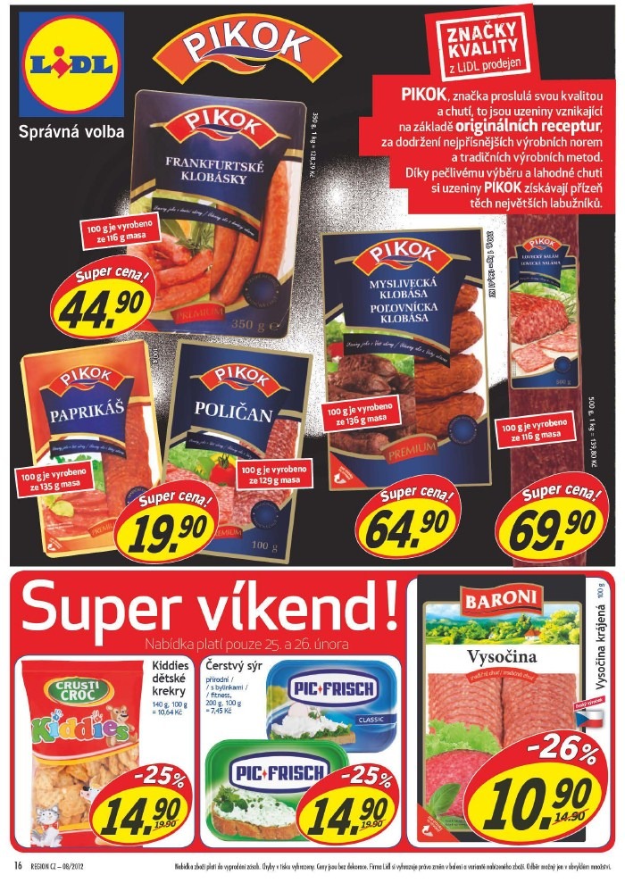 leták Lidl strana 1 leták Lidl strana 1
