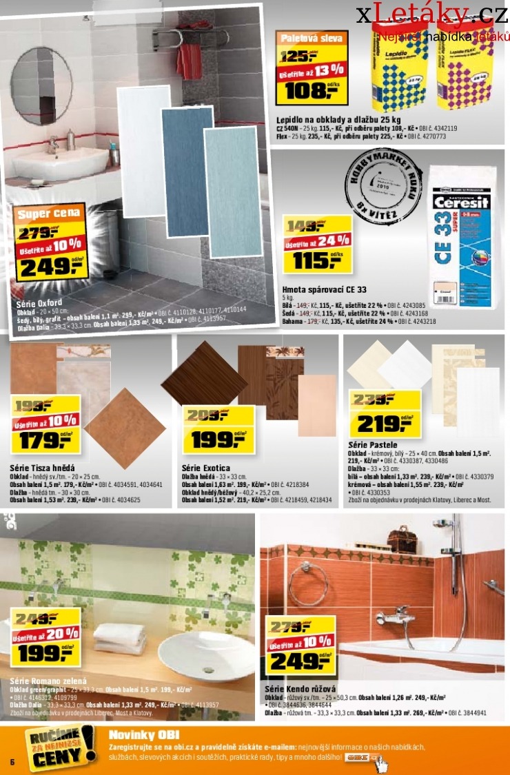 leták OBI leták strana 1 leták OBI leták strana 1