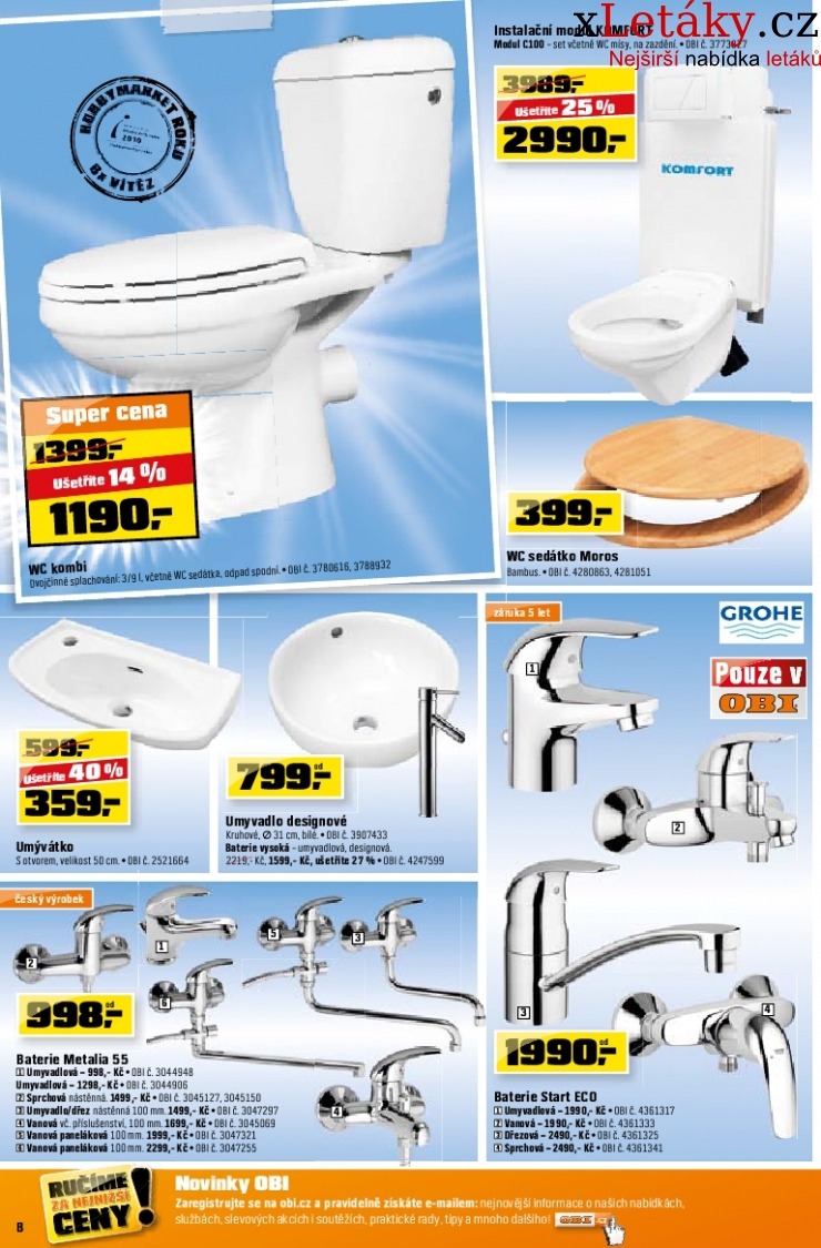 leták OBI leták strana 1 leták OBI leták strana 1