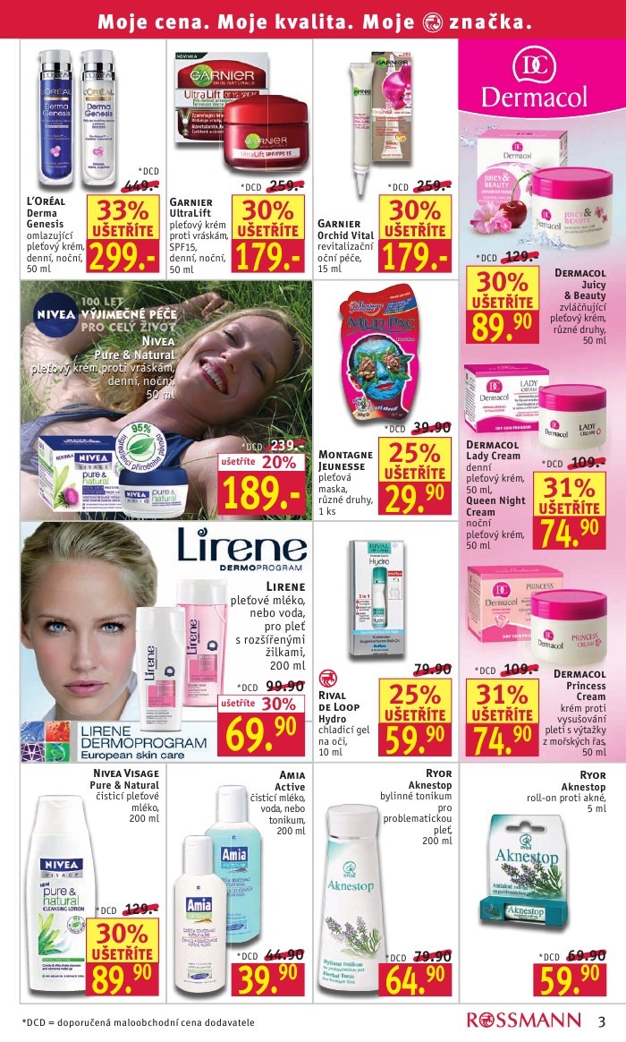 leták Rossmann strana 1 leták Rossmann strana 1