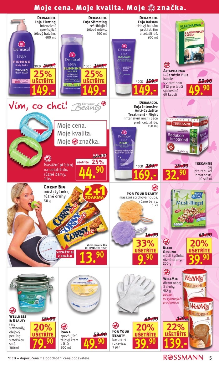 leták Rossmann strana 1 leták Rossmann strana 1