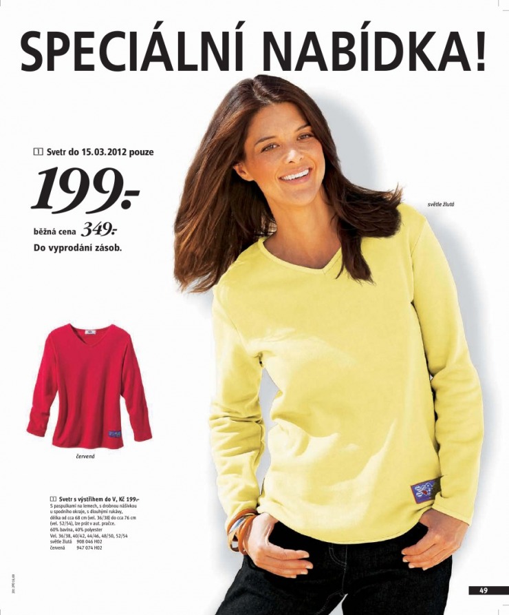 leták Bonprix strana 1 leták Bonprix strana 1