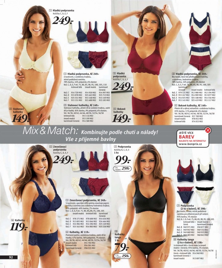 leták Bonprix strana 1 leták Bonprix strana 1
