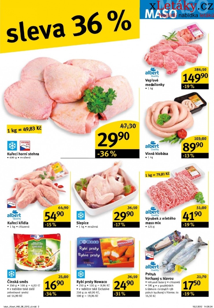 leták Albert Hypermarket leták strana 1 leták Albert Hypermarket leták strana 1