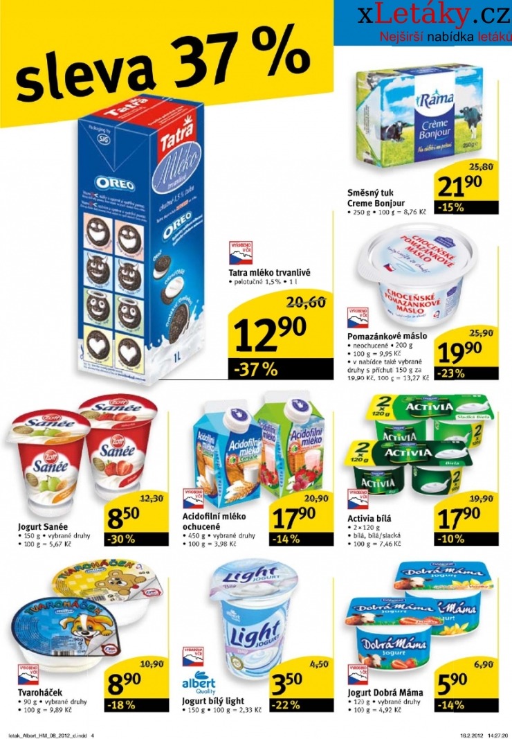 leták Albert Hypermarket leták strana 1 leták Albert Hypermarket leták strana 1
