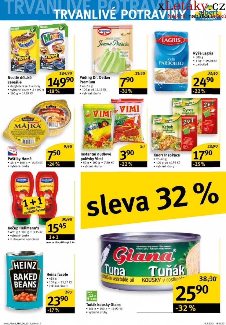leták Albert Hypermarket leták strana 1 leták Albert Hypermarket leták strana 1
