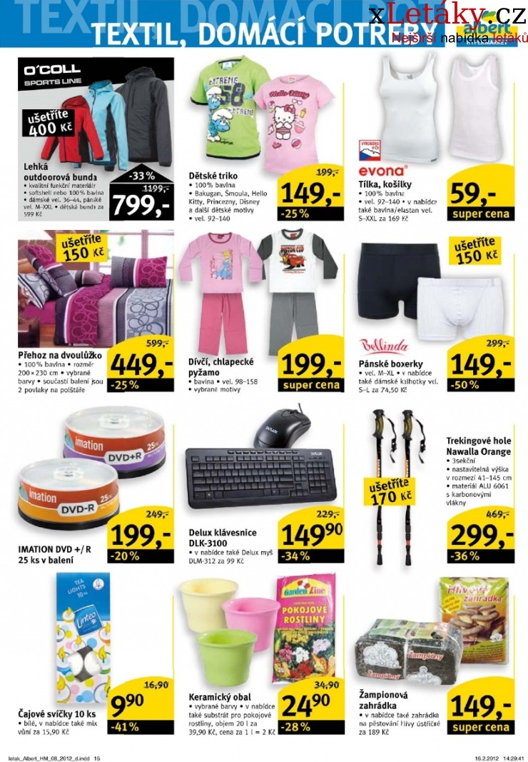 leták Albert Hypermarket leták strana 1 leták Albert Hypermarket leták strana 1
