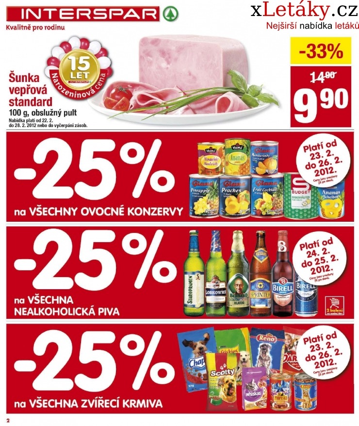 leták Interspar leták strana 1 leták Interspar leták strana 1