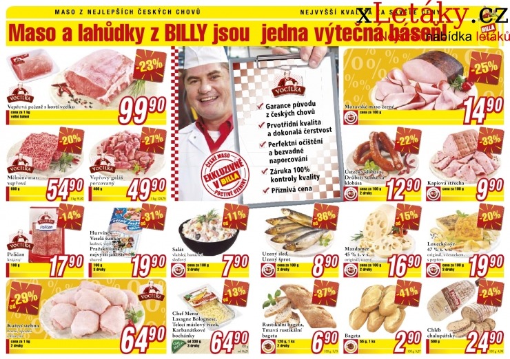 leták Billa leták strana 1 leták Billa leták strana 1