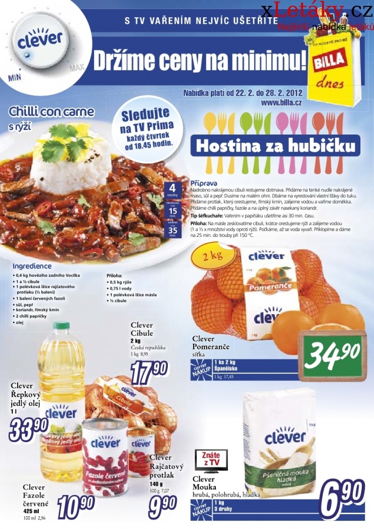letk Billa aktuln letk strana 1