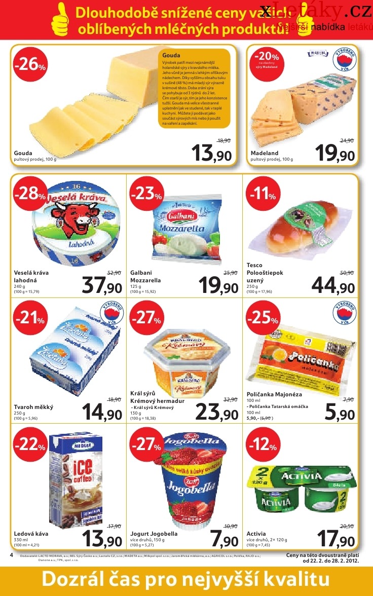 leták Tesco akční leták strana 1 leták Tesco akční leták strana 1