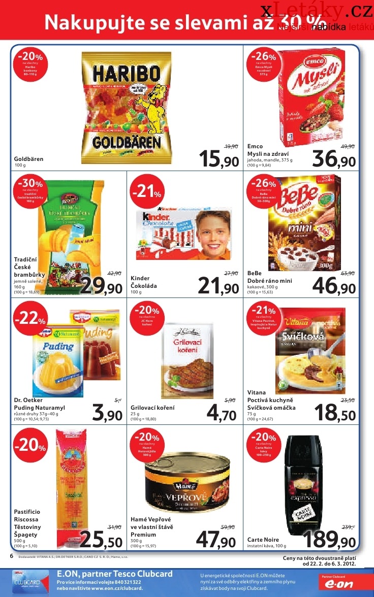 let�k Tesco ak�n� let�k strana 1