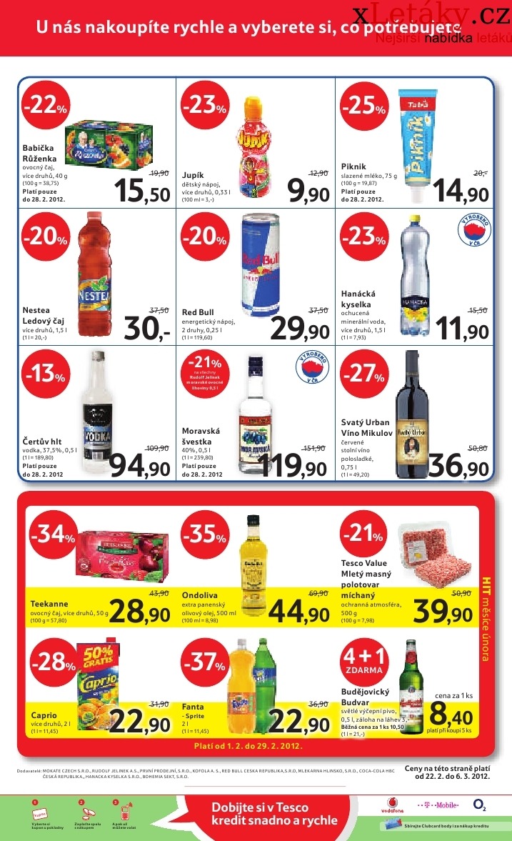 leták Leták Tesco strana 1 leták Leták Tesco strana 1