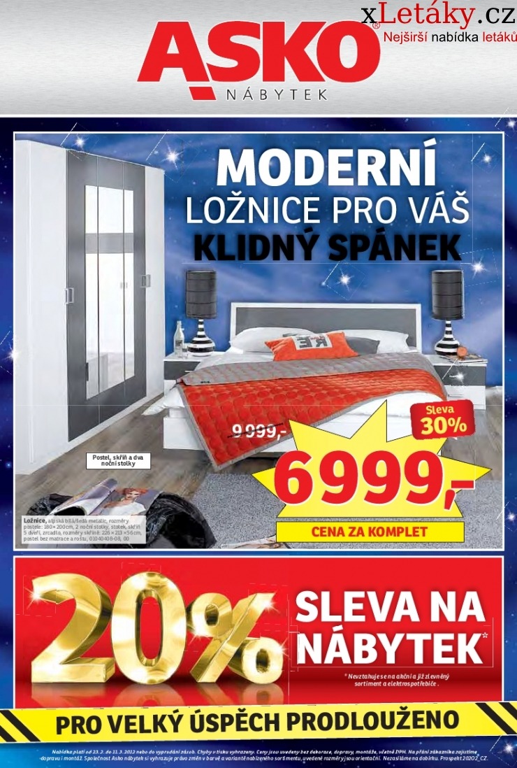 leták Asko nábytek akční leták strana 1 leták Asko nábytek akční leták strana 1
