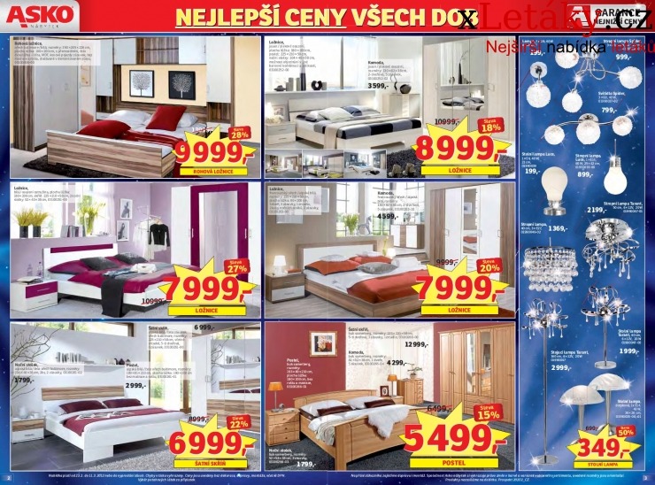 leták Asko nábytek akční leták strana 1 leták Asko nábytek akční leták strana 1
