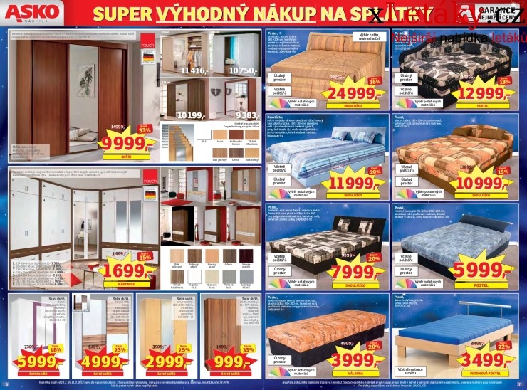 leták Asko nábytek akční leták strana 1 leták Asko nábytek akční leták strana 1