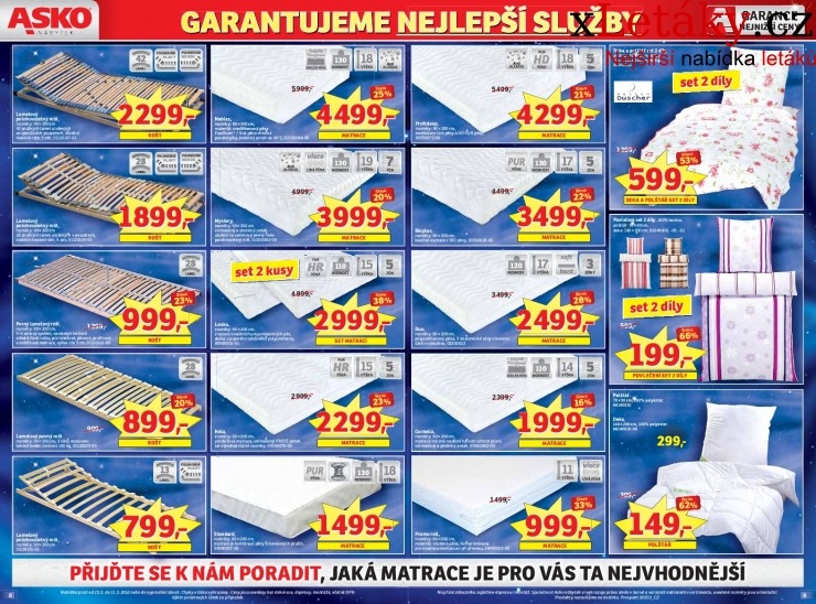 leták Asko nábytek akční leták strana 1 leták Asko nábytek akční leták strana 1