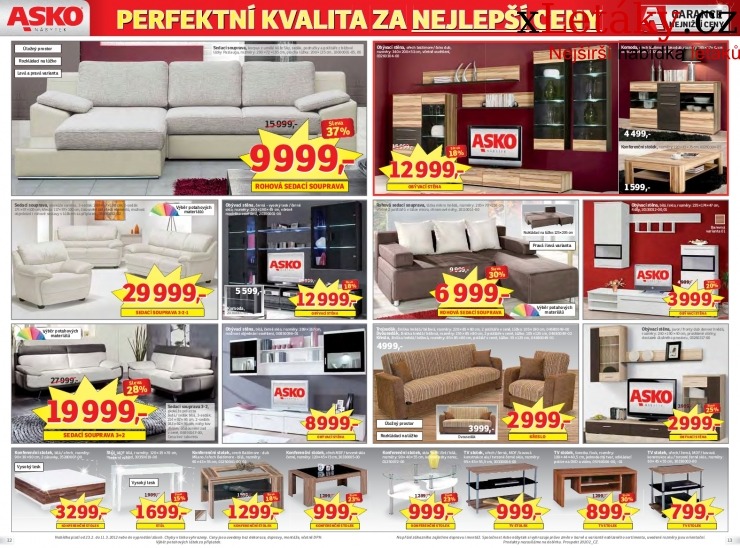 leták Asko nábytek akční leták strana 1 leták Asko nábytek akční leták strana 1