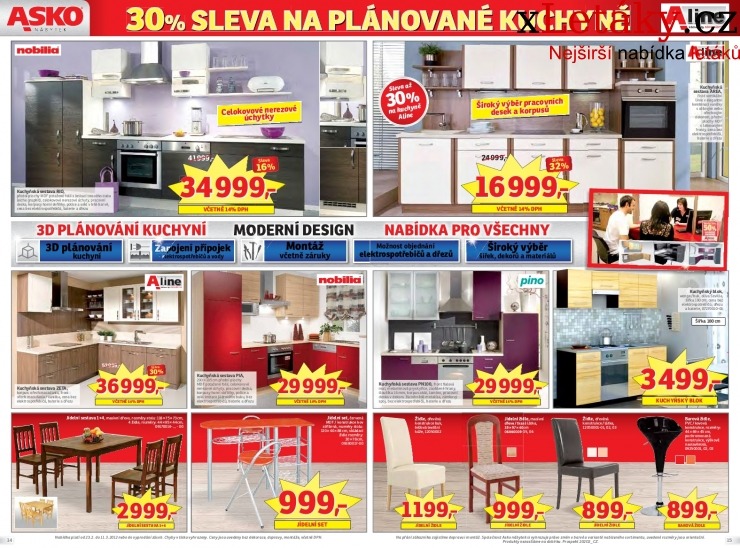 leták Asko nábytek akční leták strana 1 leták Asko nábytek akční leták strana 1