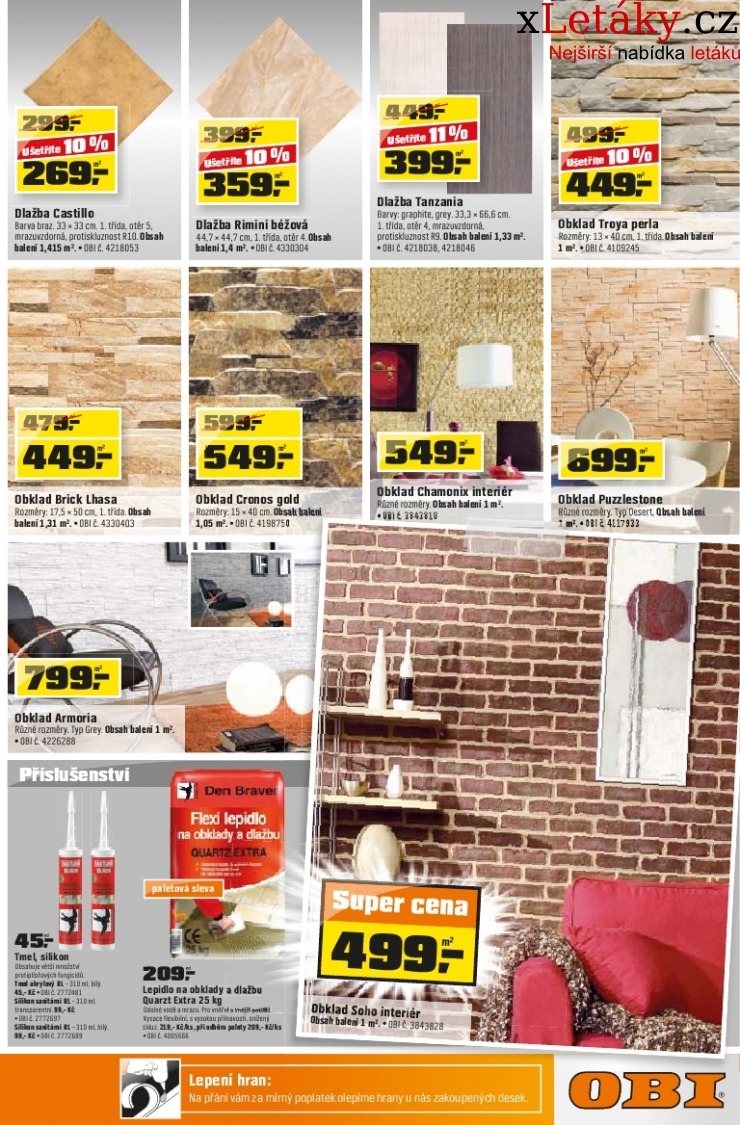 leták OBI leták strana 1 leták OBI leták strana 1