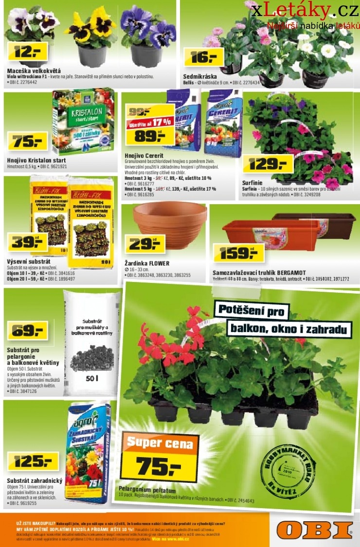 leták OBI leták strana 1 leták OBI leták strana 1