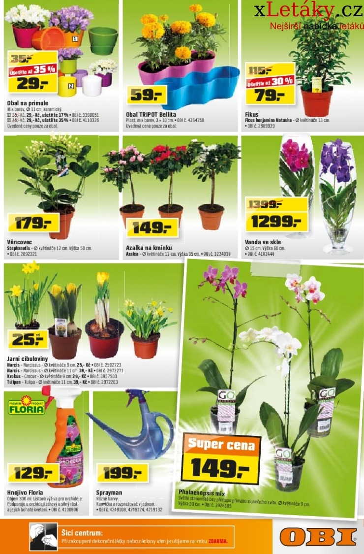leták OBI leták strana 1 leták OBI leták strana 1