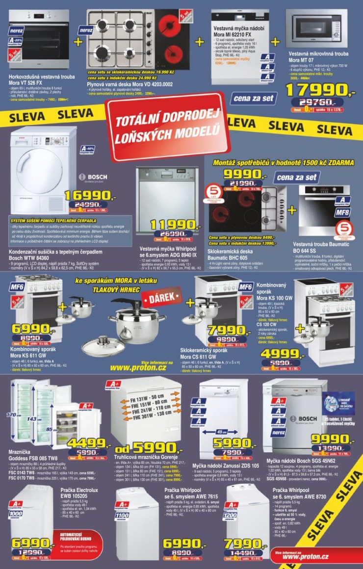 leták Proton strana 1 leták Proton strana 1