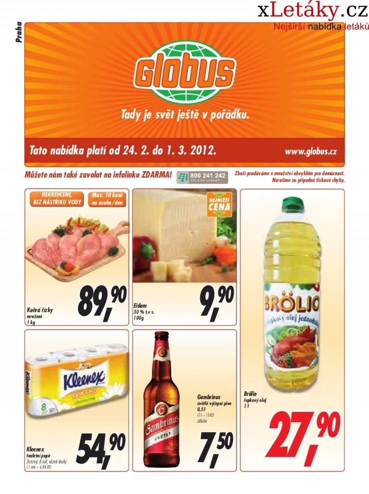 leták Globus akční leták strana 1 leták Globus akční leták strana 1