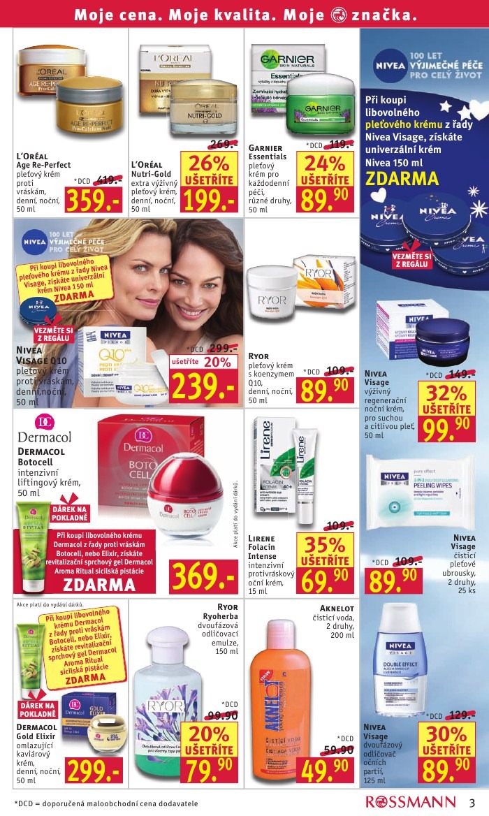 leták Rossmann strana 1 leták Rossmann strana 1