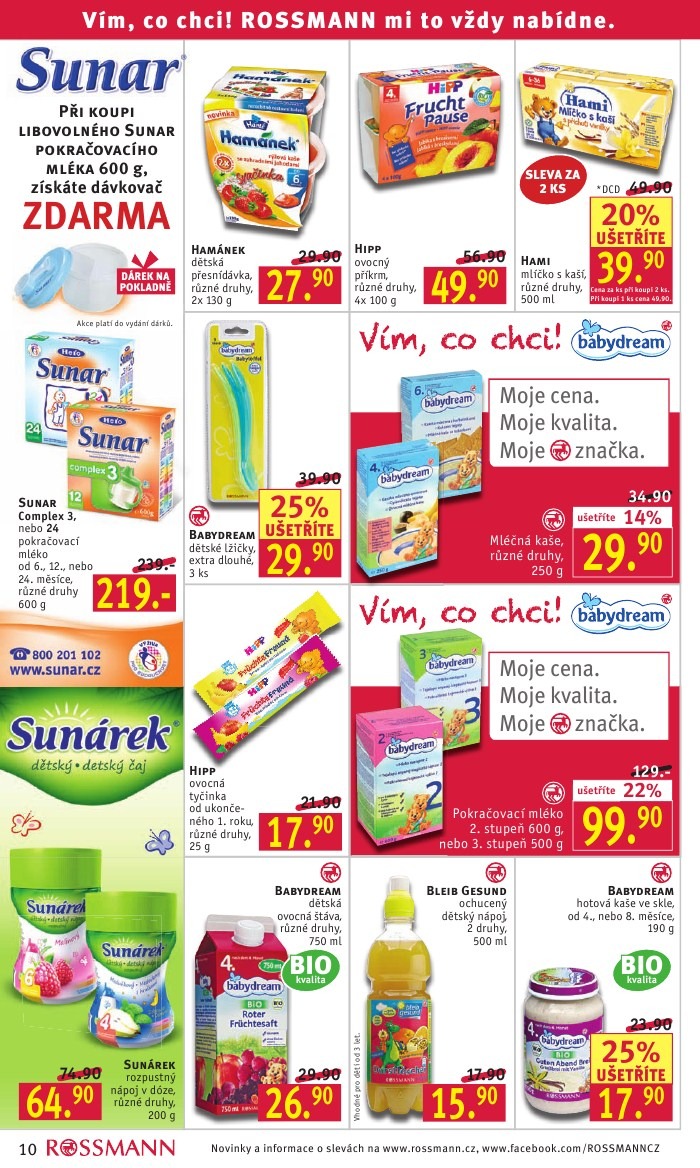 leták Rossmann strana 1 leták Rossmann strana 1