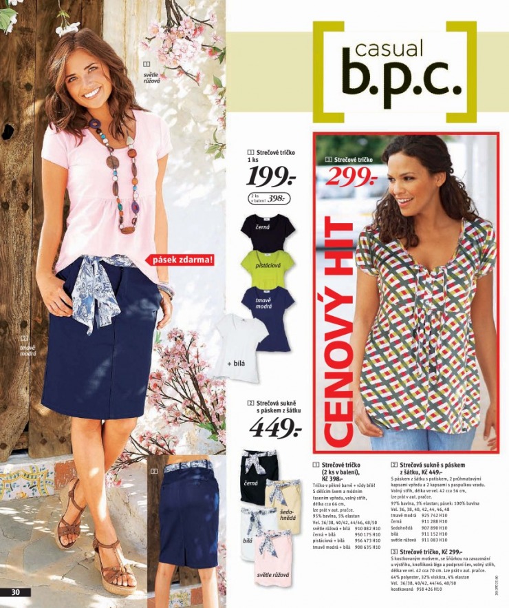 leták Bonprix strana 1 leták Bonprix strana 1