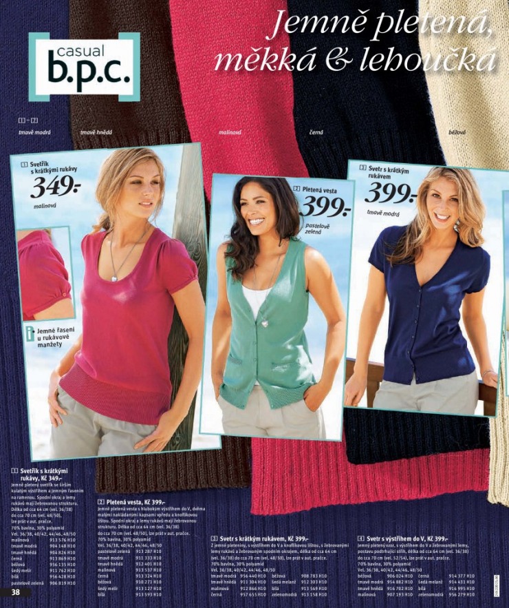 leták Bonprix strana 1 leták Bonprix strana 1