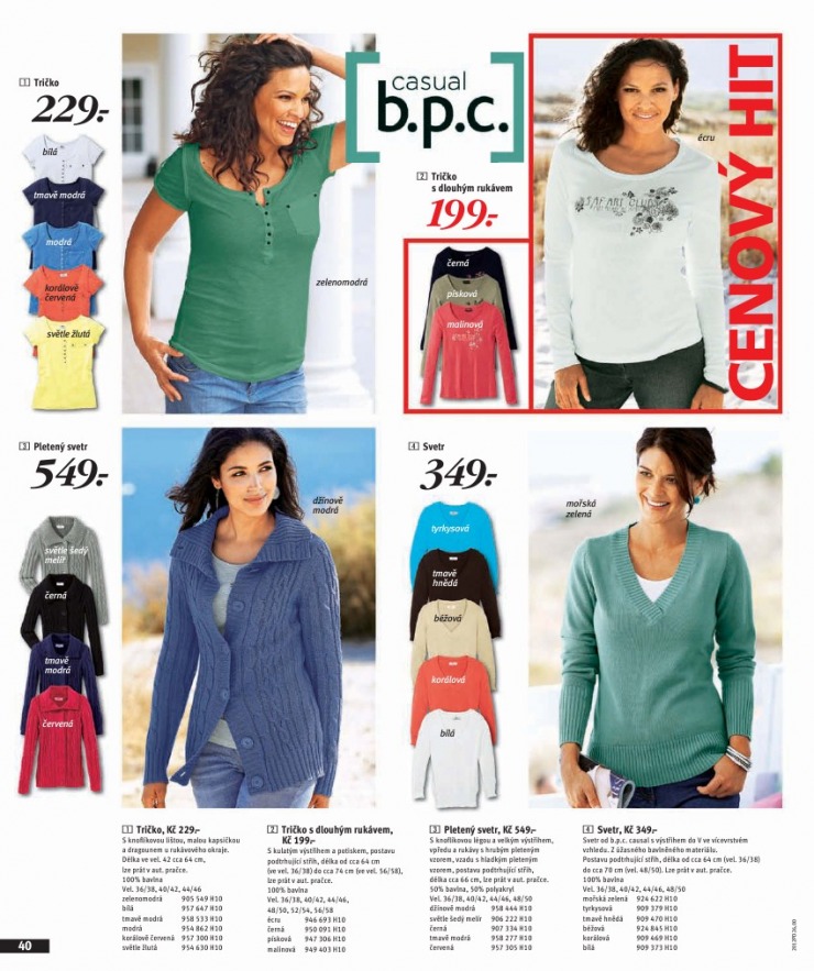 leták Bonprix strana 1 leták Bonprix strana 1