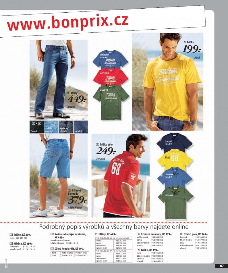 leták Bonprix strana 1 leták Bonprix strana 1