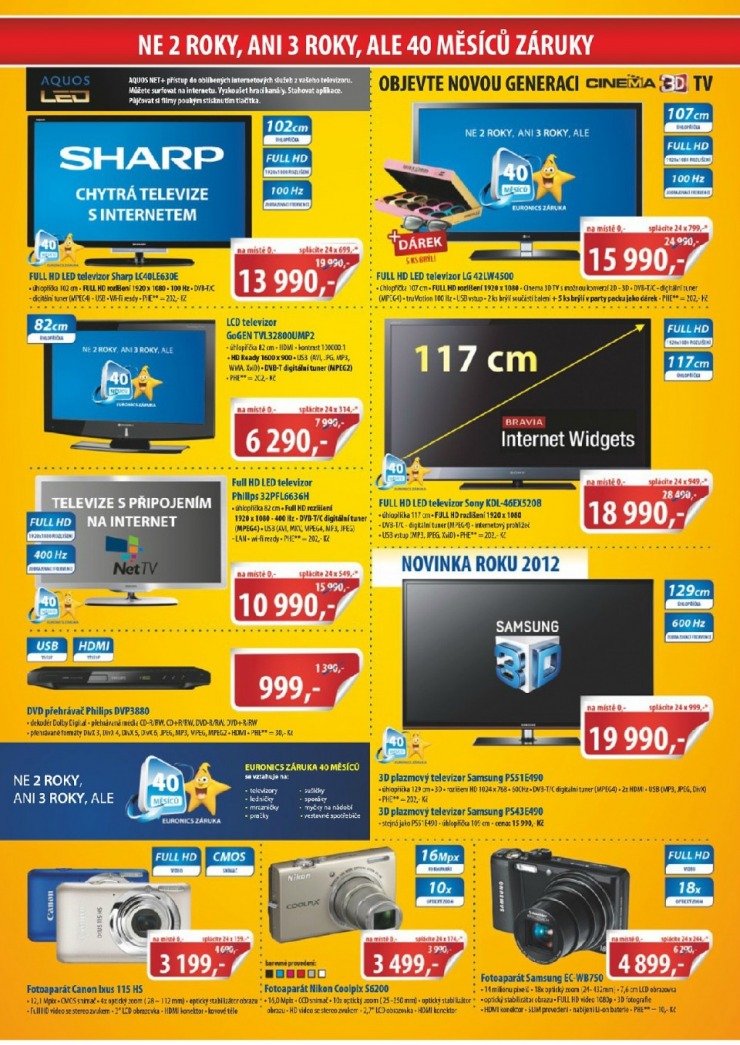 leták Euronics strana 1 leták Euronics strana 1