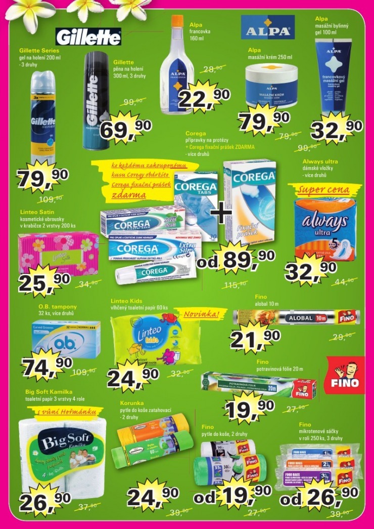 leták Jasmín drogerie strana 1 leták Jasmín drogerie strana 1