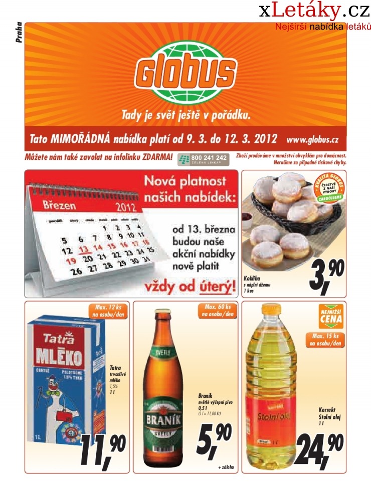 leták Globus akční leták strana 1 leták Globus akční leták strana 1