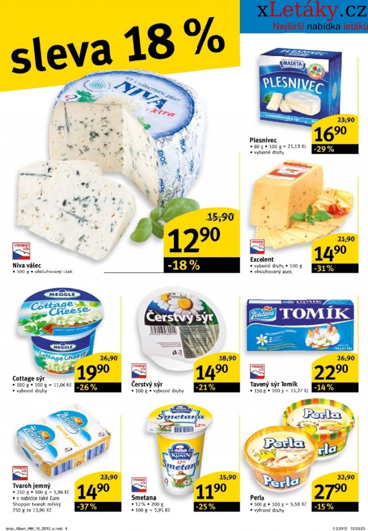 leták Albert Hypermarket leták strana 1 leták Albert Hypermarket leták strana 1
