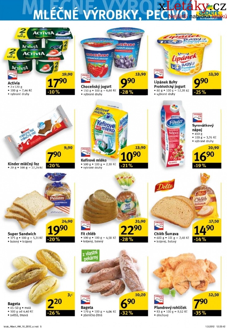 leták Albert Hypermarket leták strana 1 leták Albert Hypermarket leták strana 1