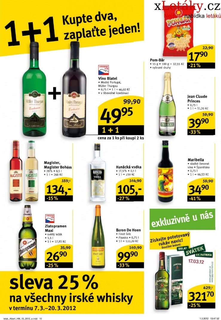 leták Albert Hypermarket leták strana 1 leták Albert Hypermarket leták strana 1