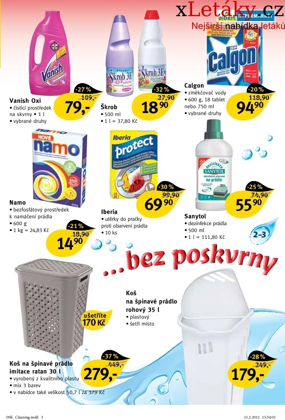 leták Albert Hypermarket leták strana 1 leták Albert Hypermarket leták strana 1