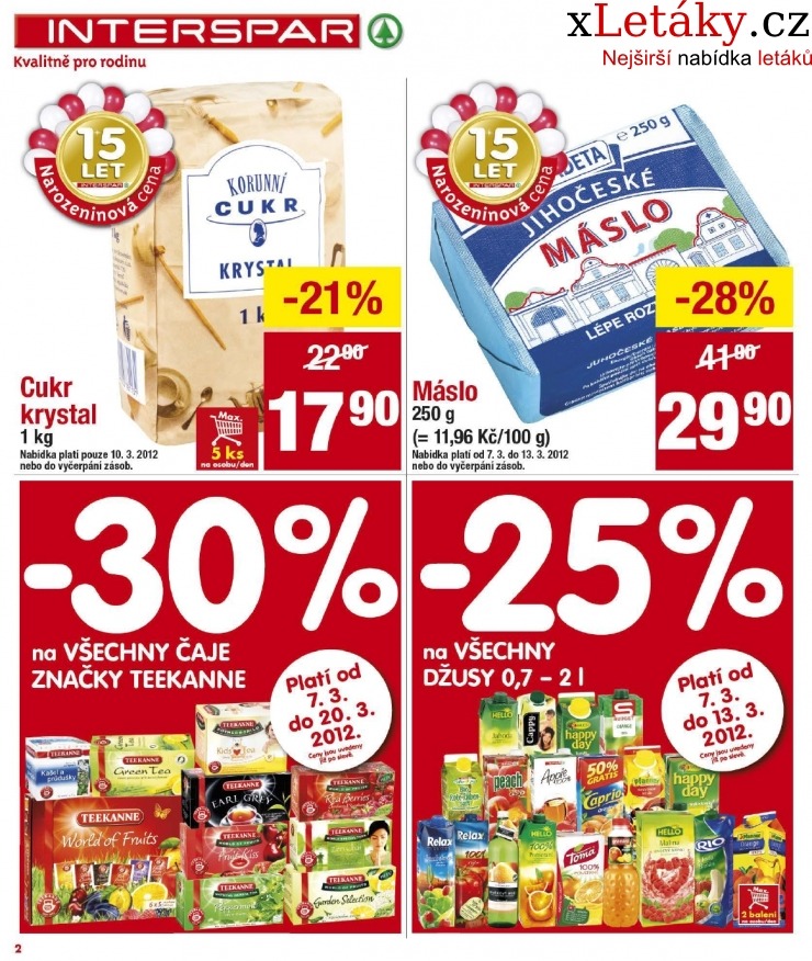 leták Interspar aktuální leták strana 1 leták Interspar aktuální leták strana 1