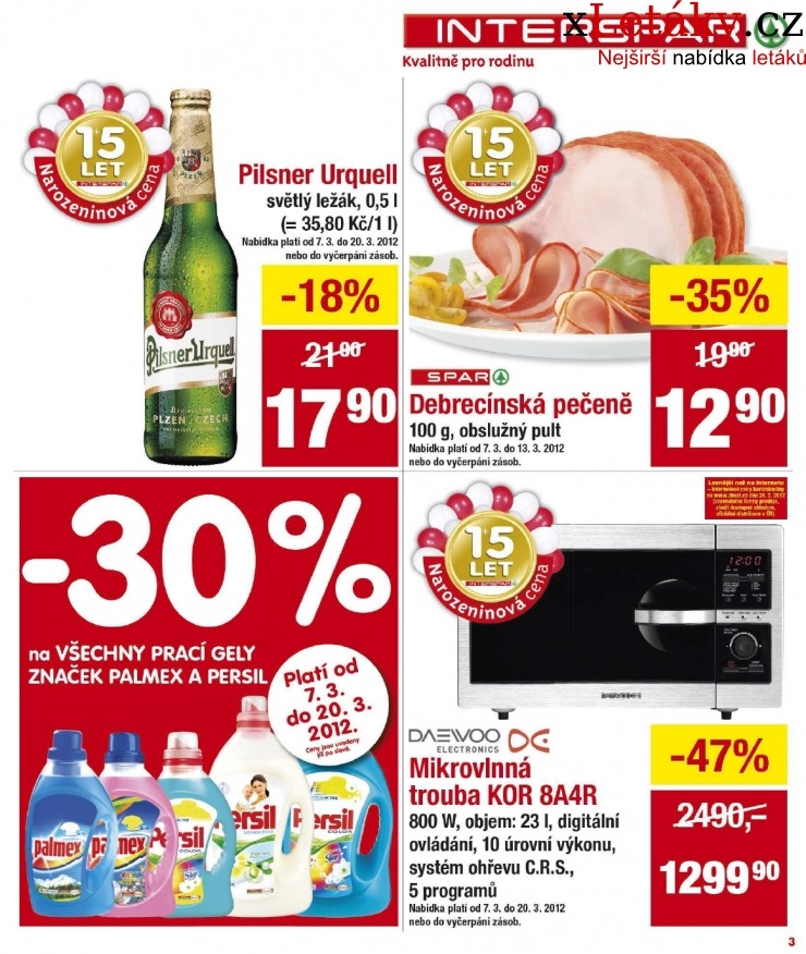 leták Interspar aktuální leták strana 1 leták Interspar aktuální leták strana 1